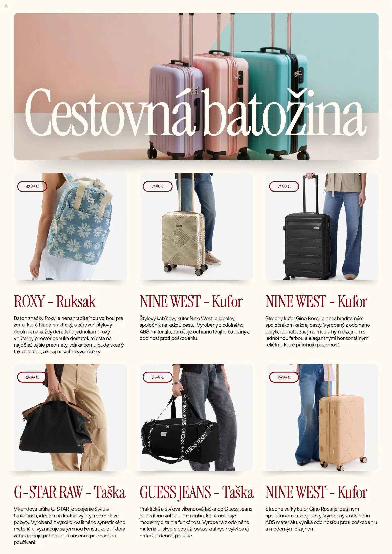 Nové CCC akcie – leták je platný od 01.09.2026 | Strana: 3 | Produkty: Batoh, Ruksak, Kufor, Taška