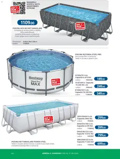 Anteprima del volantino CFadda volantino Arredo Esterno valido a partire dal 08.04.2026 | Pagina: 24 | Prodotti: Scaletta, Piscina