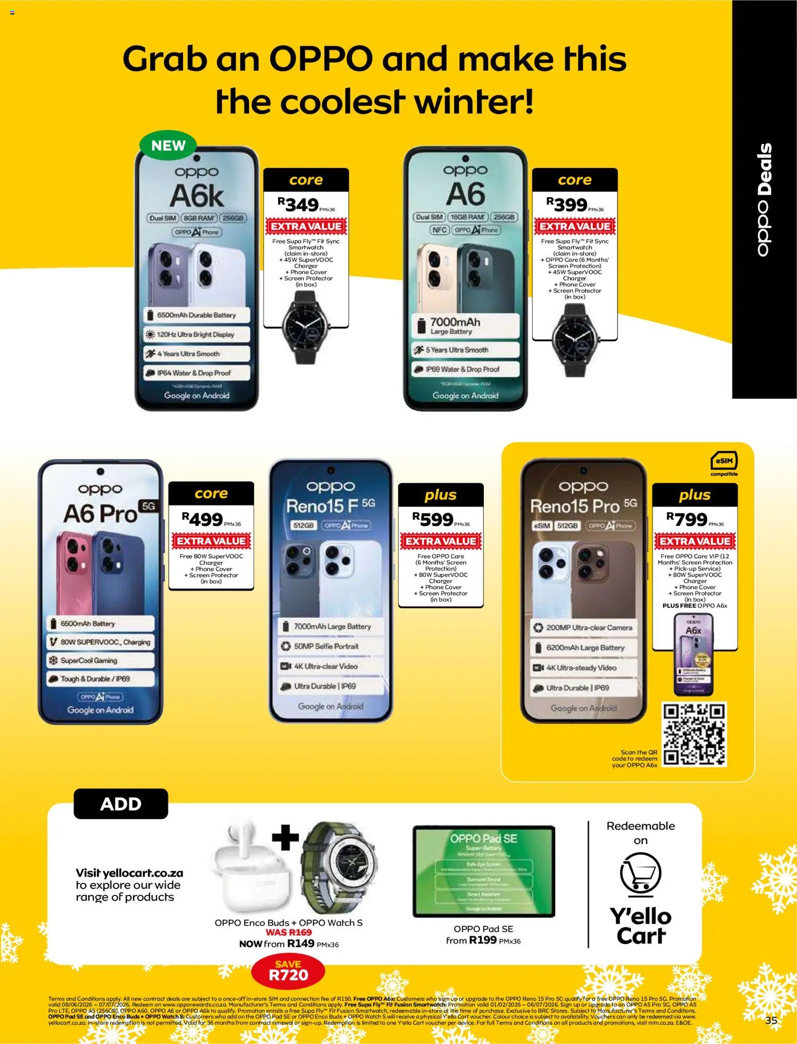 New MTN catalogue – valid from 08.06.2026 | Page: 35 | Products: Sim, Phone, Watch, Camera