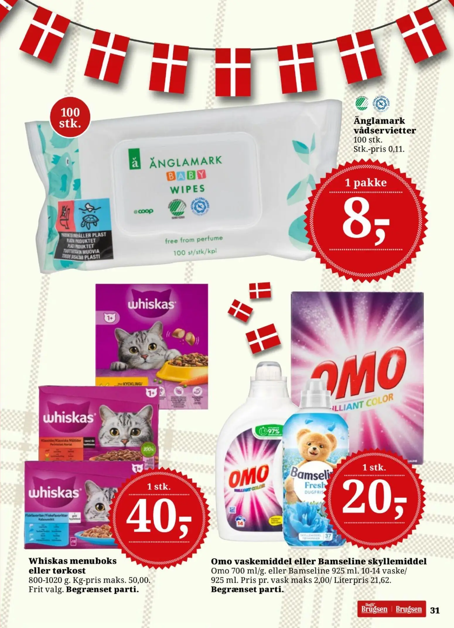 Dagli'Brugsen tilbudsavis – gyldig fra 25/09/2026 | Side: 32 | Produkter: Skyllemiddel
