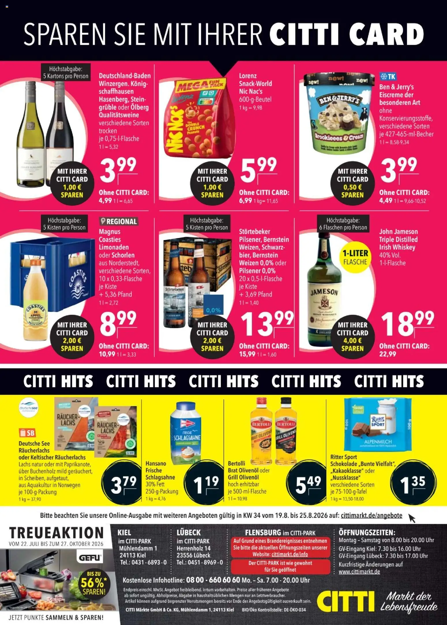 CITTI tilbudsavis – gyldig fra 19/08/2026 | Side: 18 | Produkter: Oliven, Grill