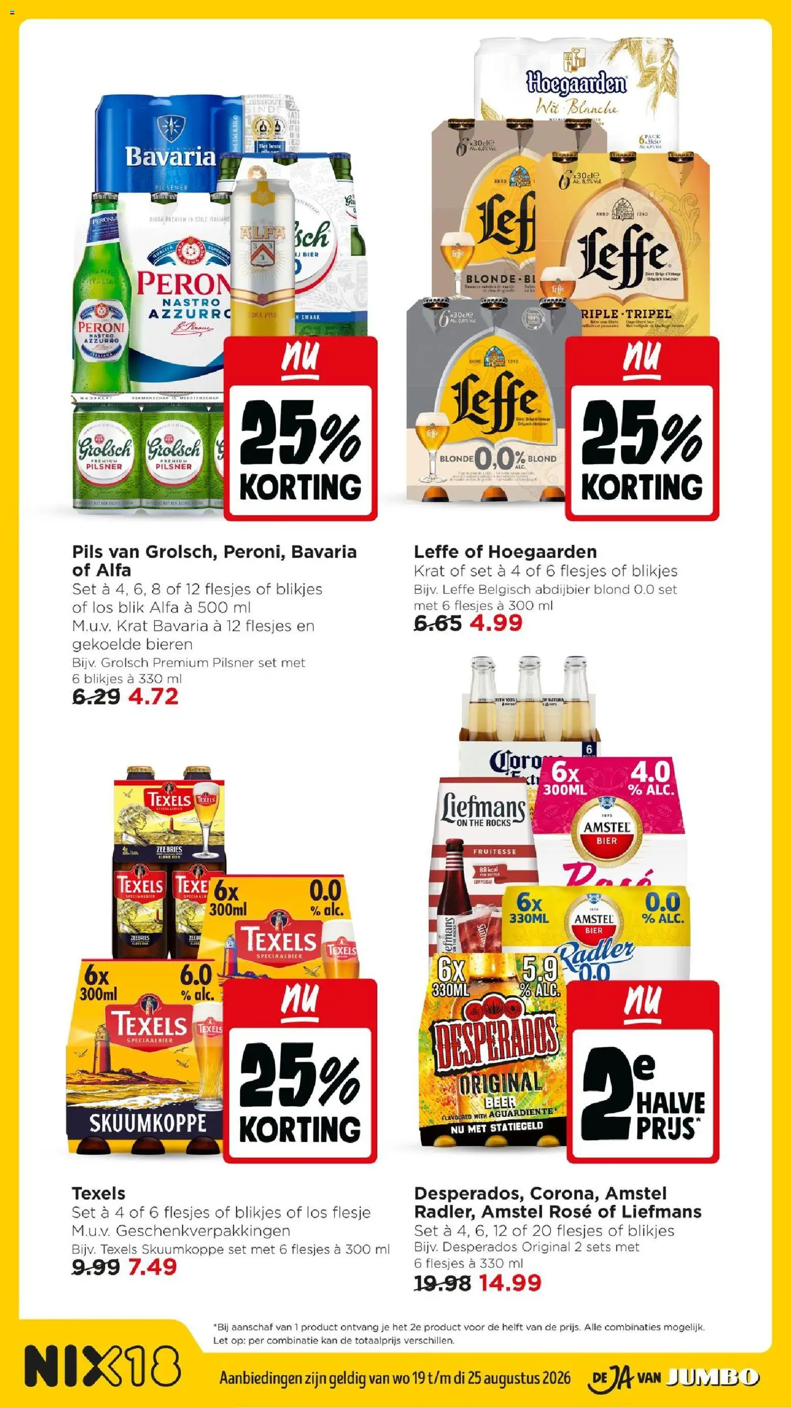 {H1} | Pagina: 28 | Producten: Bier, Kan, Radler, Desperados