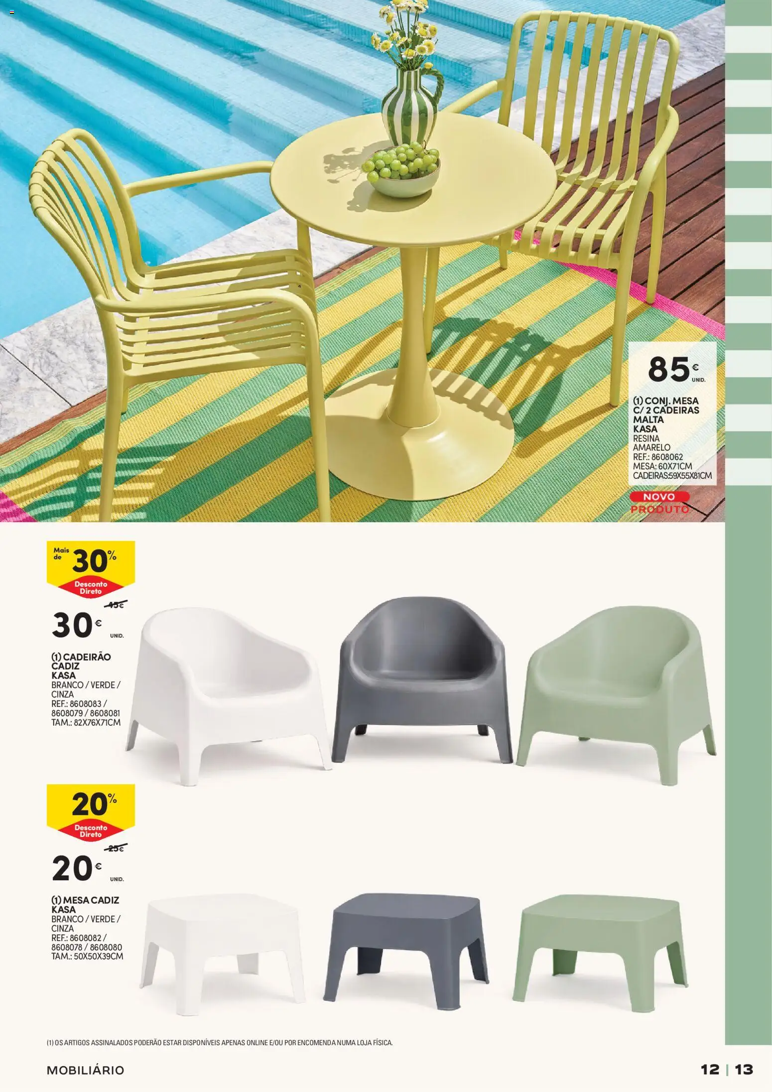Continente Verão A casa de toda a gente │ válido de 19.05.2026 | Página: 13 | Produtos: Cadeiras, Mesa