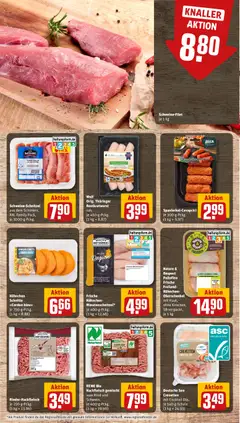 Schweine-Schnitzel, aus dem Schinken, XXL Family Pack, je 1000-g-Pckg. ab 26.05.2026 gültig | Seite: 8 | Produkte: Hahnchen, Schweinefilet, Schinken, Hackfleisch
