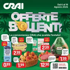 Anteprima del volantino CRAI volantino valido a partire dal 06/08/2026