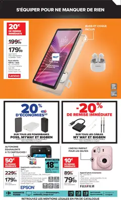 Carrefour - Prévisualisation de Appareil photo instantanée, Appareil photo instantanée, Réf. : Instax Mini 12, • Flash, • Photo format : carte de visite (8,6 x 5,4 cm), • Alimentation piles AA (LR6), Existe aussi en différents coloris., Garantie légale 2 ans valide à partir de 07/07/2026 | Page: 12 | Produits: Imprimante, Disque dur, Imprimante multifonction, Piles