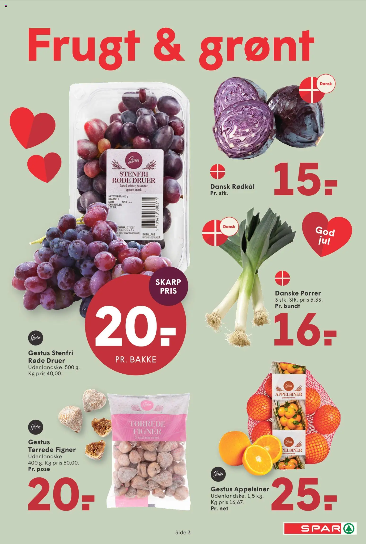 Spar tilbudsavis – gyldig fra 30/10/2026 | Side: 3