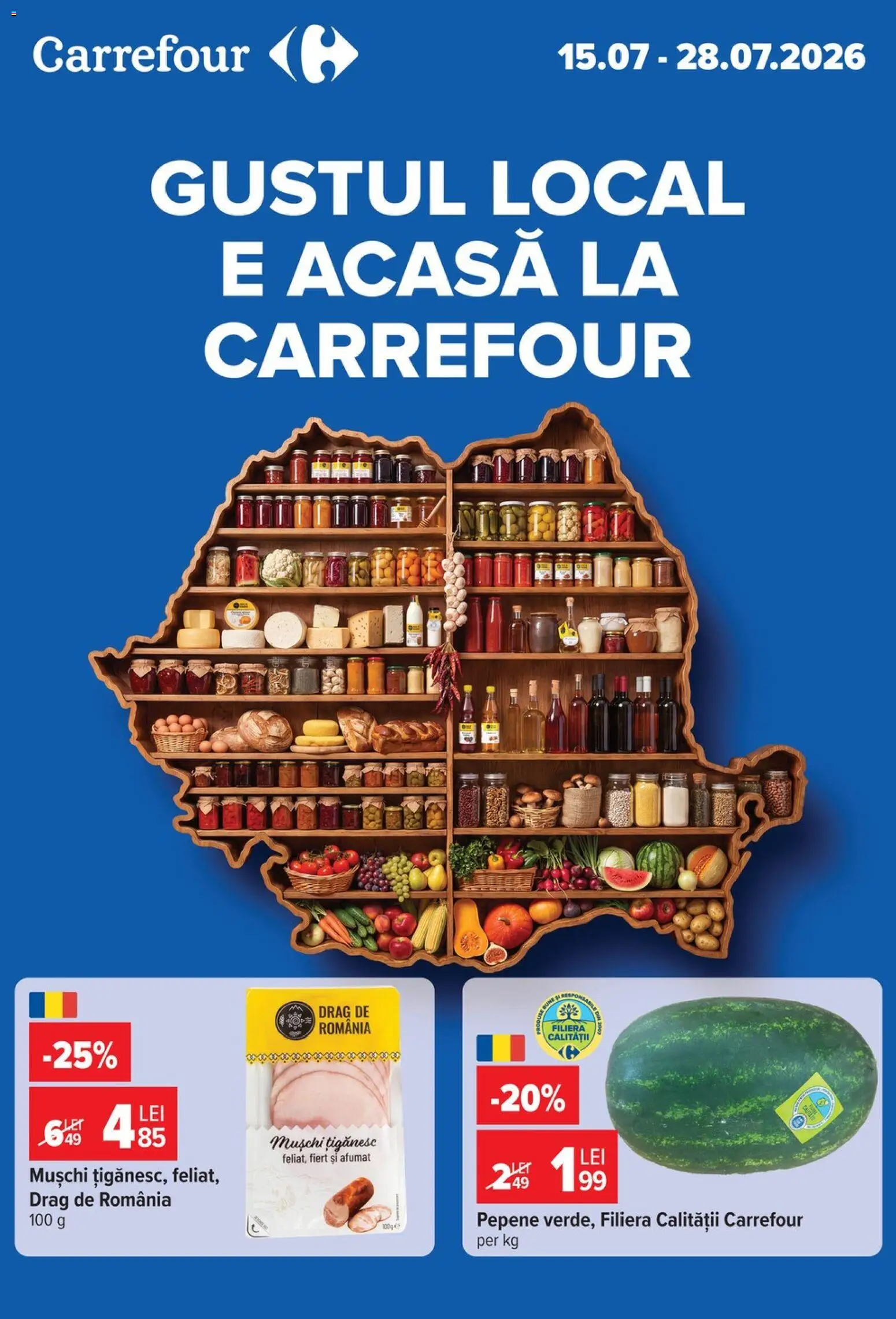 Noul catalog Carrefour – valabil de la 15.07.2026 | Pagină: 1