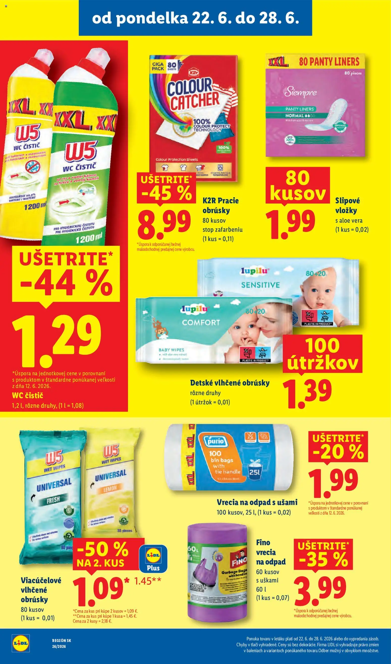 Nové Lidl akcie – leták je platný od 22.06.2026 | Strana: 38