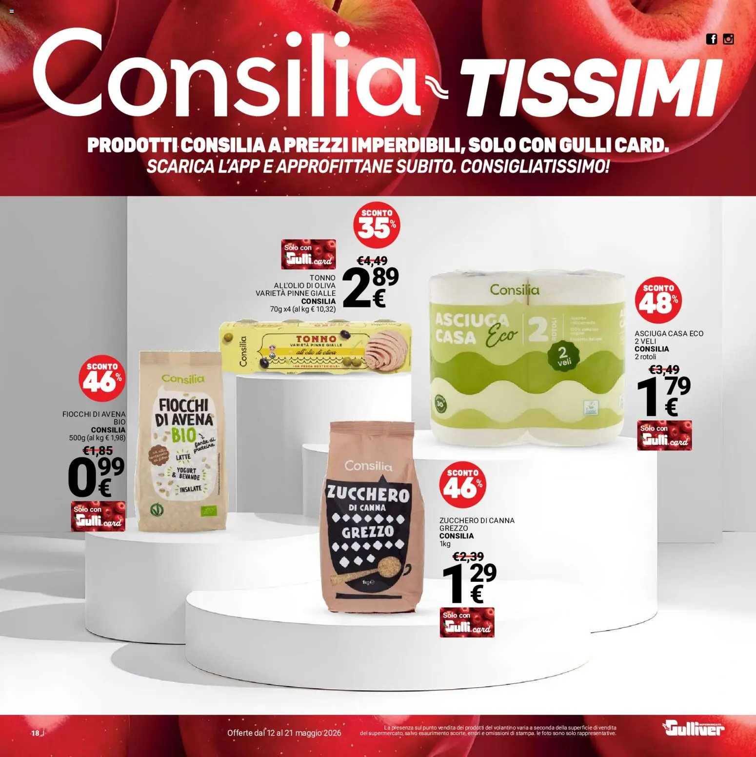 Volantino Gulliver del 12.05.2026 | Pagina: 18