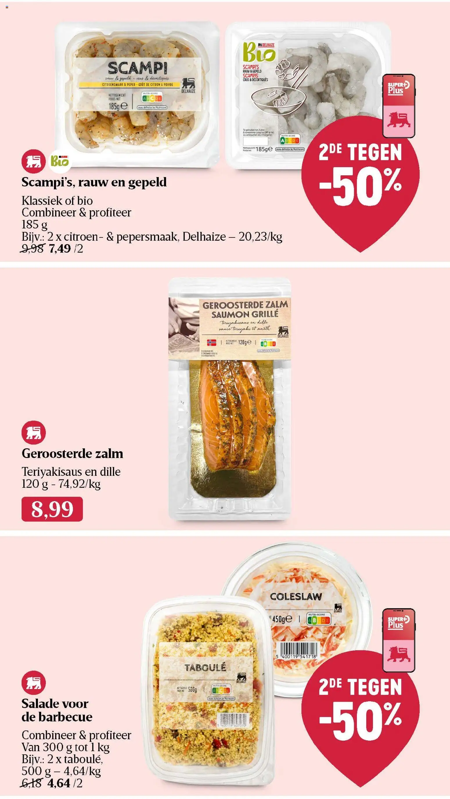 {H1} | Pagina: 19 | Producten: Zalm, Scampi, Salade, Peper