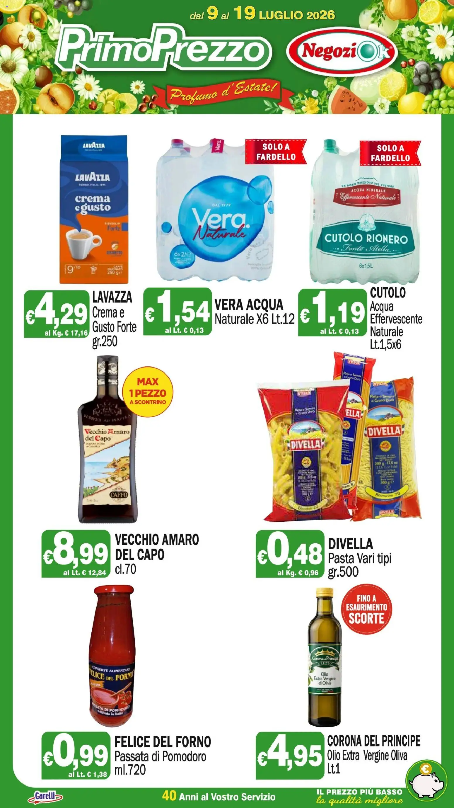 Volantino Primo Prezzo del 09/07/2026 | Pagina: 4