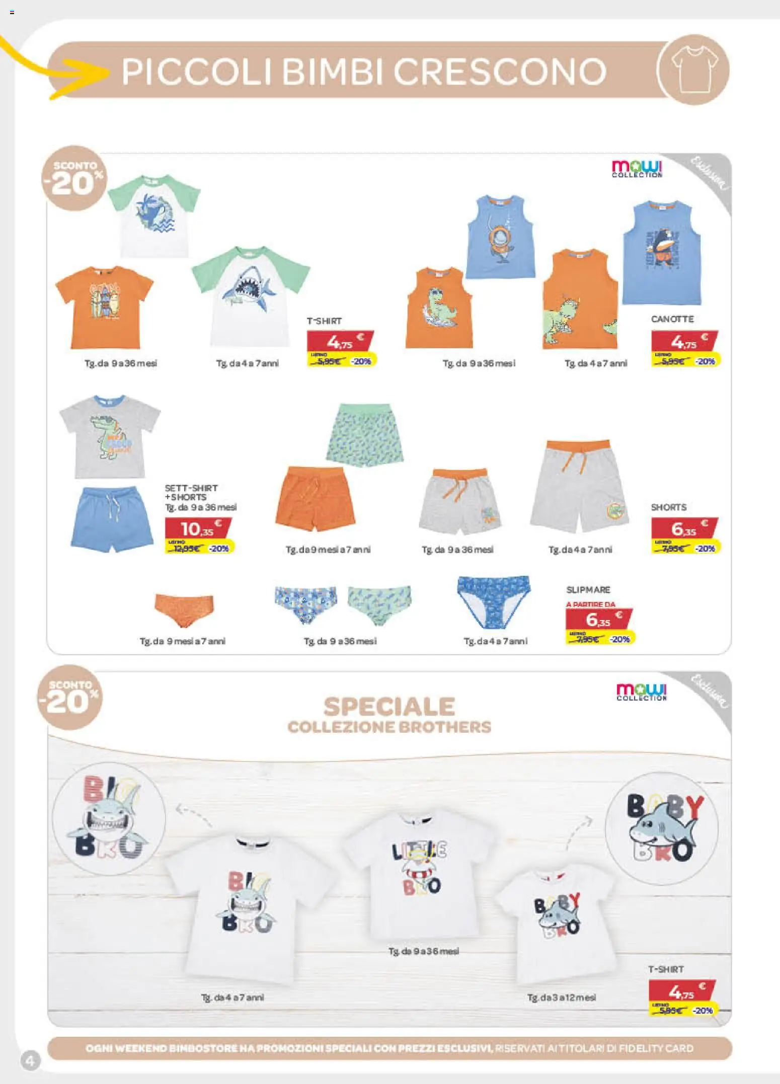 Volantino Bimbo store del 11.06.2026 | Pagina: 4