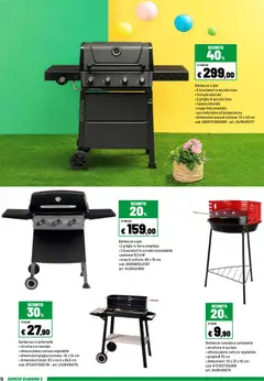 Anteprima del volantino Iper volantino Giardino valido a partire dal 01/06/2026 | Pagina: 12 | Prodotti: Ripiano, Barbecue, Griglia, Fornello