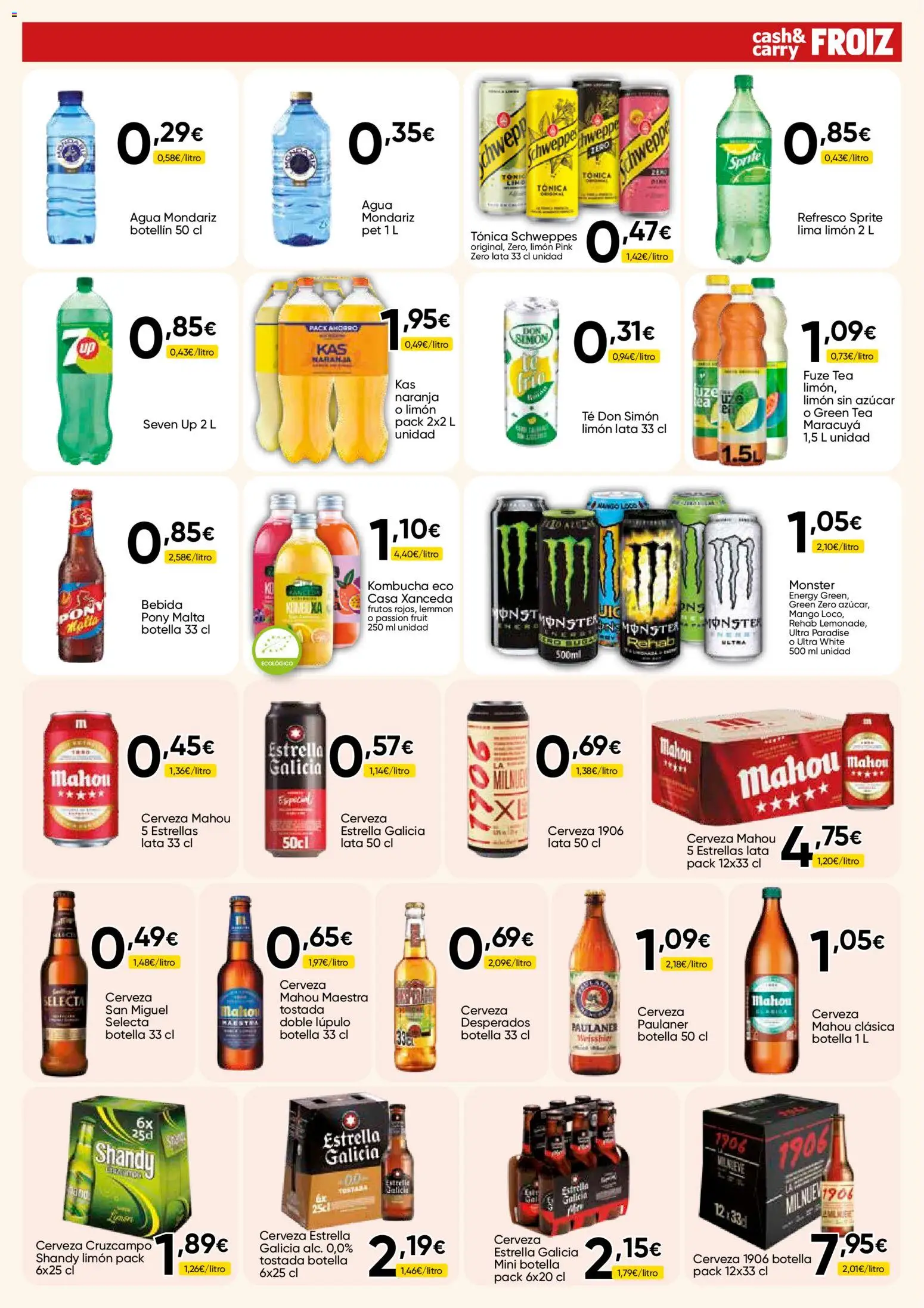 Froiz - Folleto Cash │ válido desde el 15/10/2026 | Página: 7 | Productos: Lima, Té, Sprite, Azúcar
