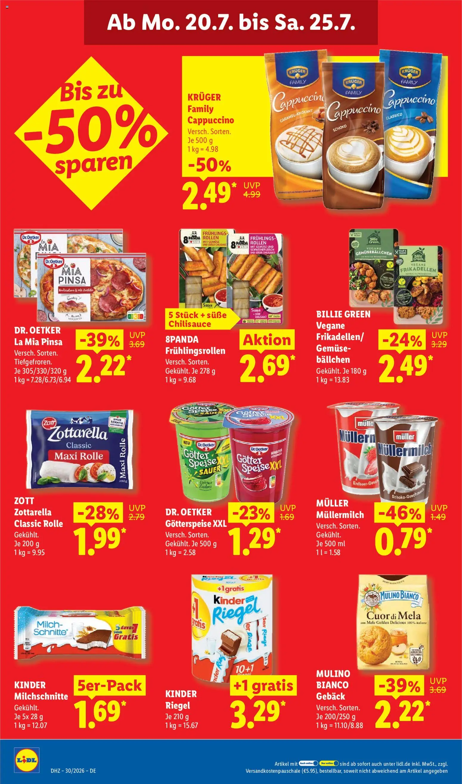 Lidl Prospekt – gültig ab 20.07.2026 | Seite: 18 | Produkte: Sandwichmaker, Tür
