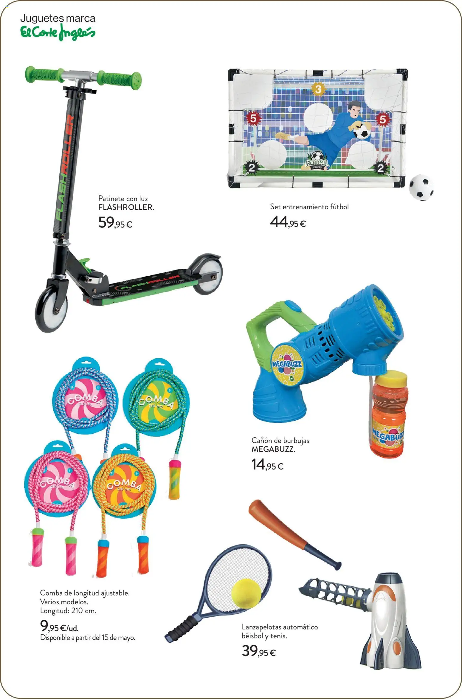 Hipercor Prepárate para el buen tiempo │ válido desde el 04.05.2026 | Página: 23 | Productos: Patinete, Juguetes