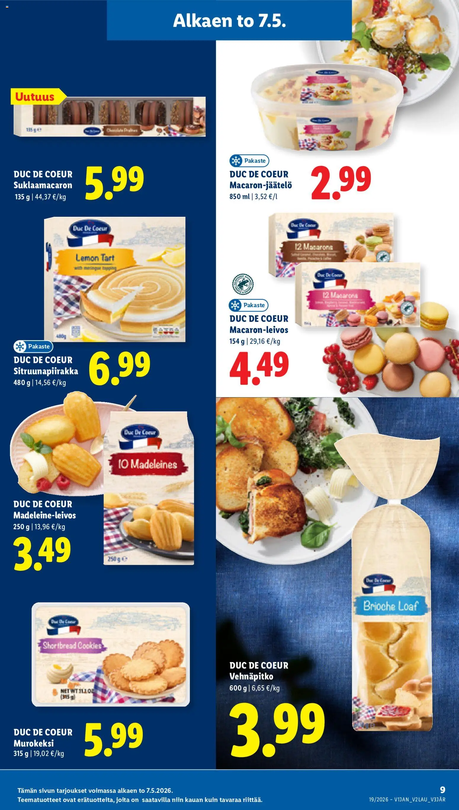Lidl tarjoukset - Tampere – voimassa 07.05.2026 alkaen | Sivu: 9
