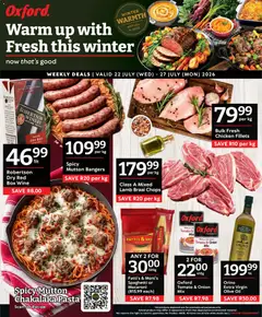Oxford Freshmarket specials catalogue – valid from 22/07/2026