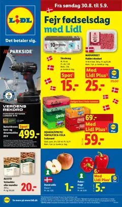 Lidl - Tilbudsavis gyldig fra 30/08/2026