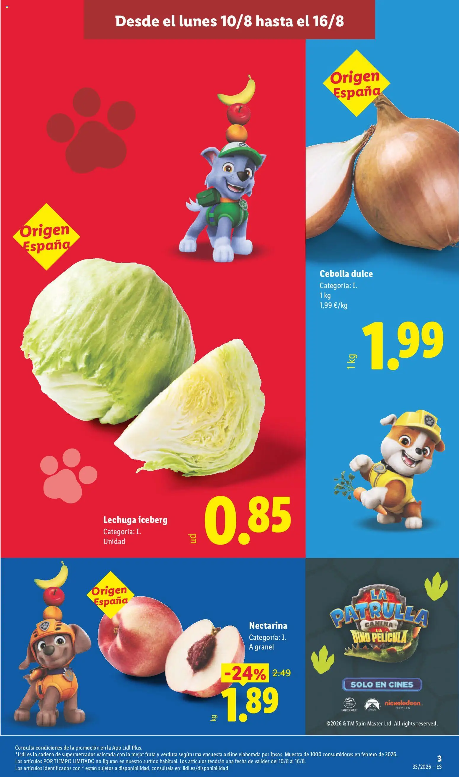 Lidl folleto │ válido desde el 10/08/2026 | Página: 3