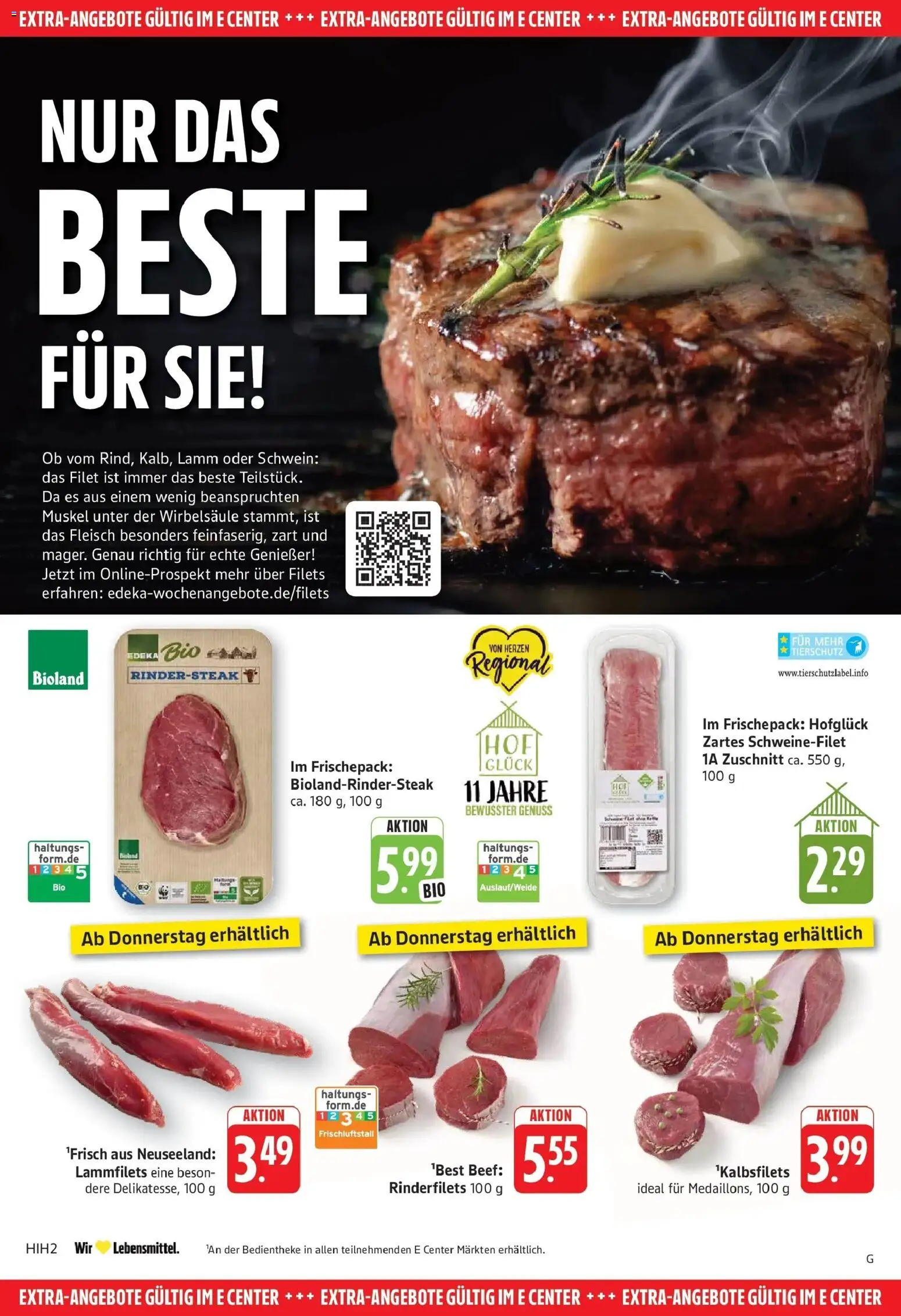 Edeka prospekt Göppingen	 – gültig ab 04.05.2026 | Seite: 28 | Produkte: Schweinefilet, Steak, Fleisch