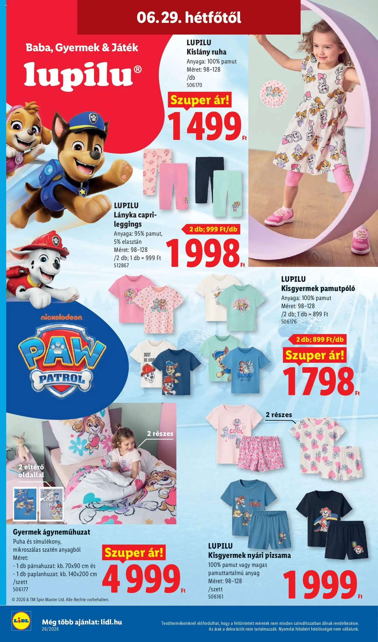Lidl akciós ujság - amely érvényes a következő dátumtól: 25.06.2026 | Oldal: 58