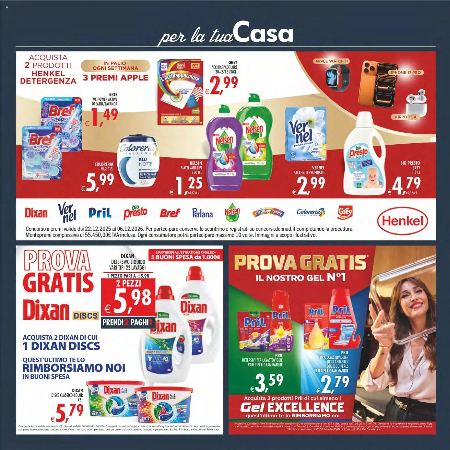 Volantino Decò del 30/06/2026 | Pagina: 31 | Prodotti: Tè, Lavastoviglie, Airpods, WC