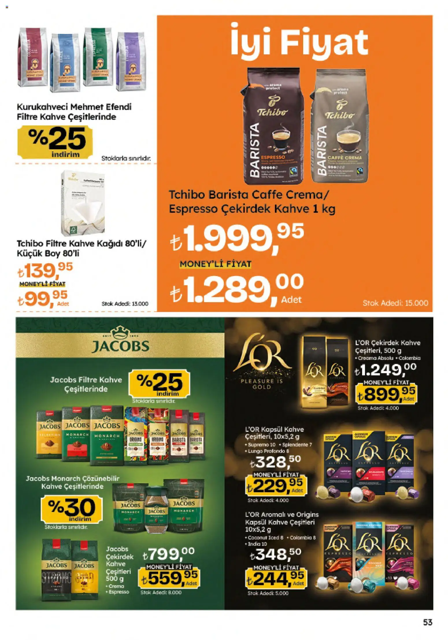 Migros Katalog - 5M Migroskop Dijital - 09 Temmuz 2026 tarihinden itibaren geçerlidir | Sayfa: 53 | Ürünler: Kahve