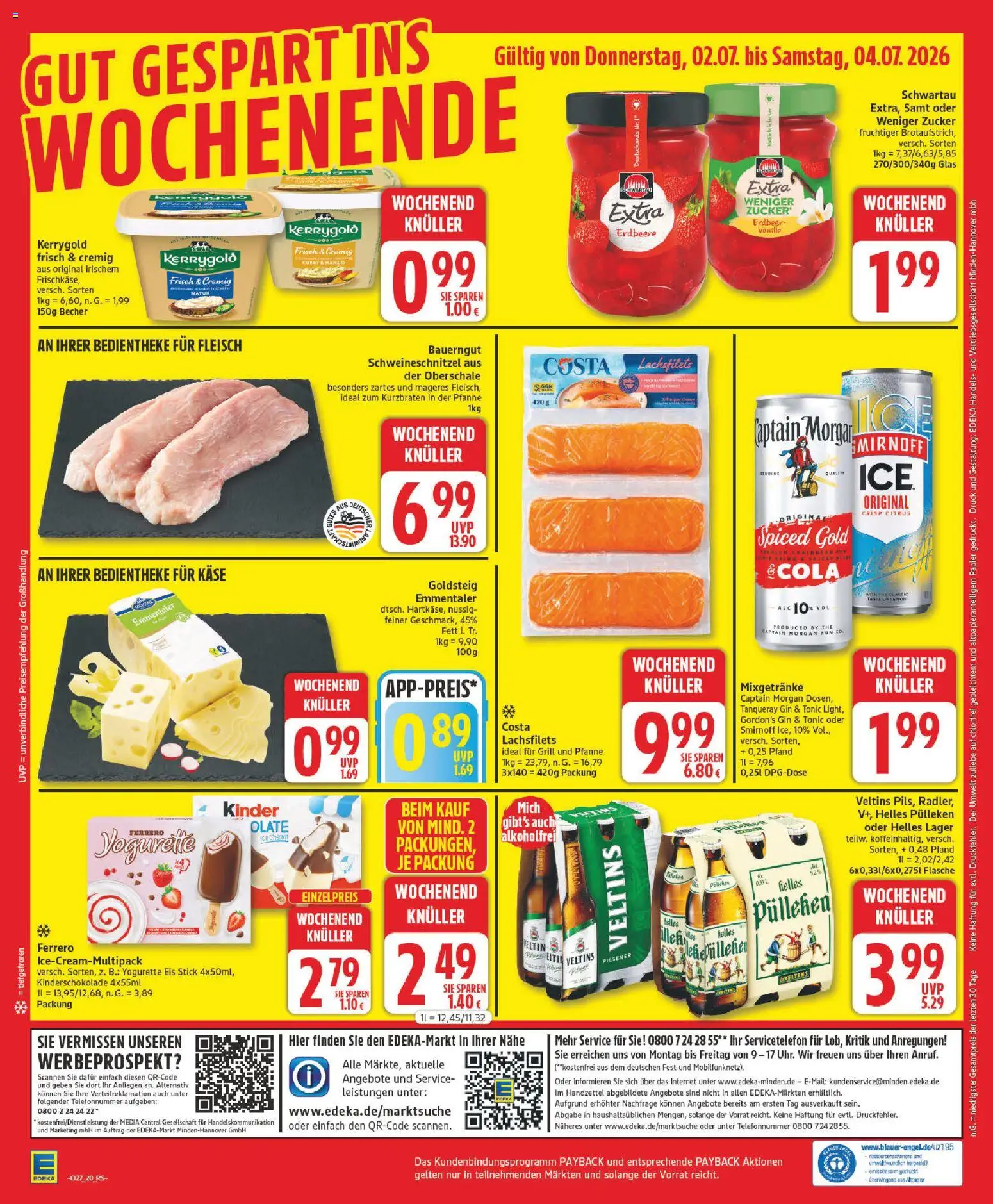 Elli Markt Prospekt Rietberg – gültig ab 29.06.2026 | Seite: 20 | Produkte: Grill, Yogurette, Smirnoff, Bauerngut