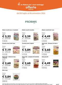 Anteprima del volantino Natura Sì volantino valido a partire dal 05/08/2026 | Pagina: 20