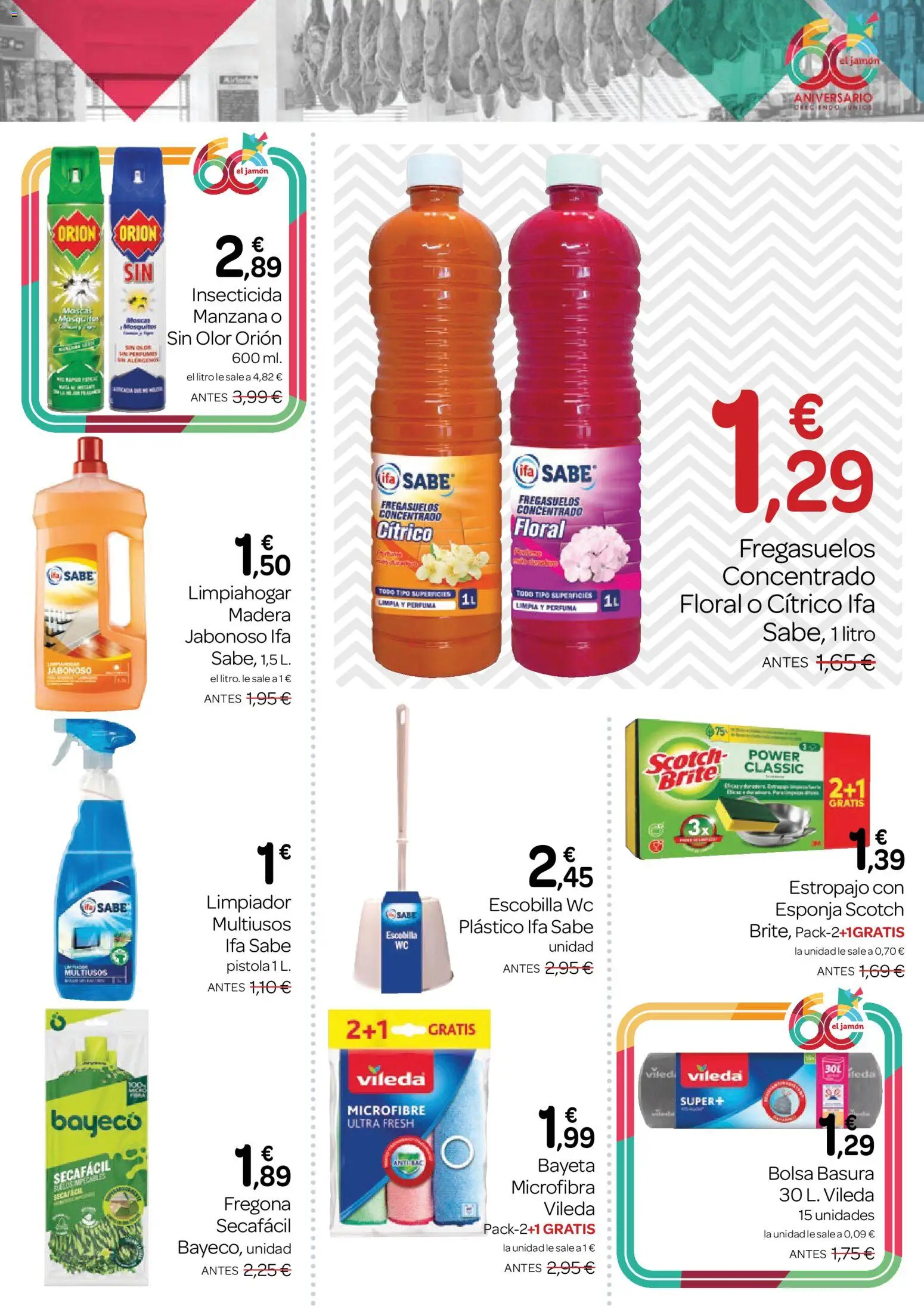 Supermercados El Jamón folleto │ válido desde el 28.05.2026 | Página: 31 | Productos: Esponja, Jamón, Manzana, Bolsa