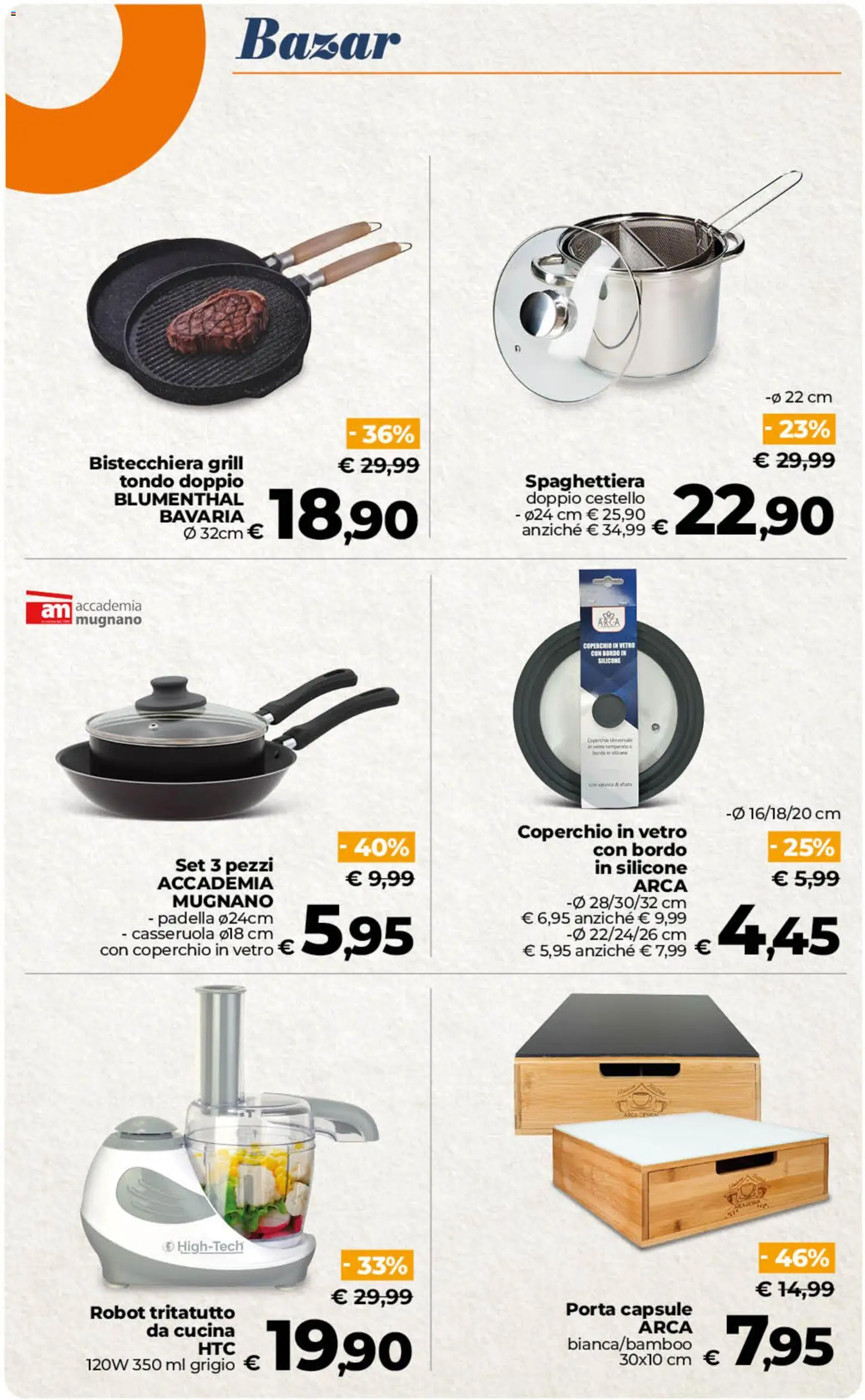 Volantino Ipercoop del 23/10/2026 | Pagina: 53 | Prodotti: Porta, Coperchio, Padella, Robot