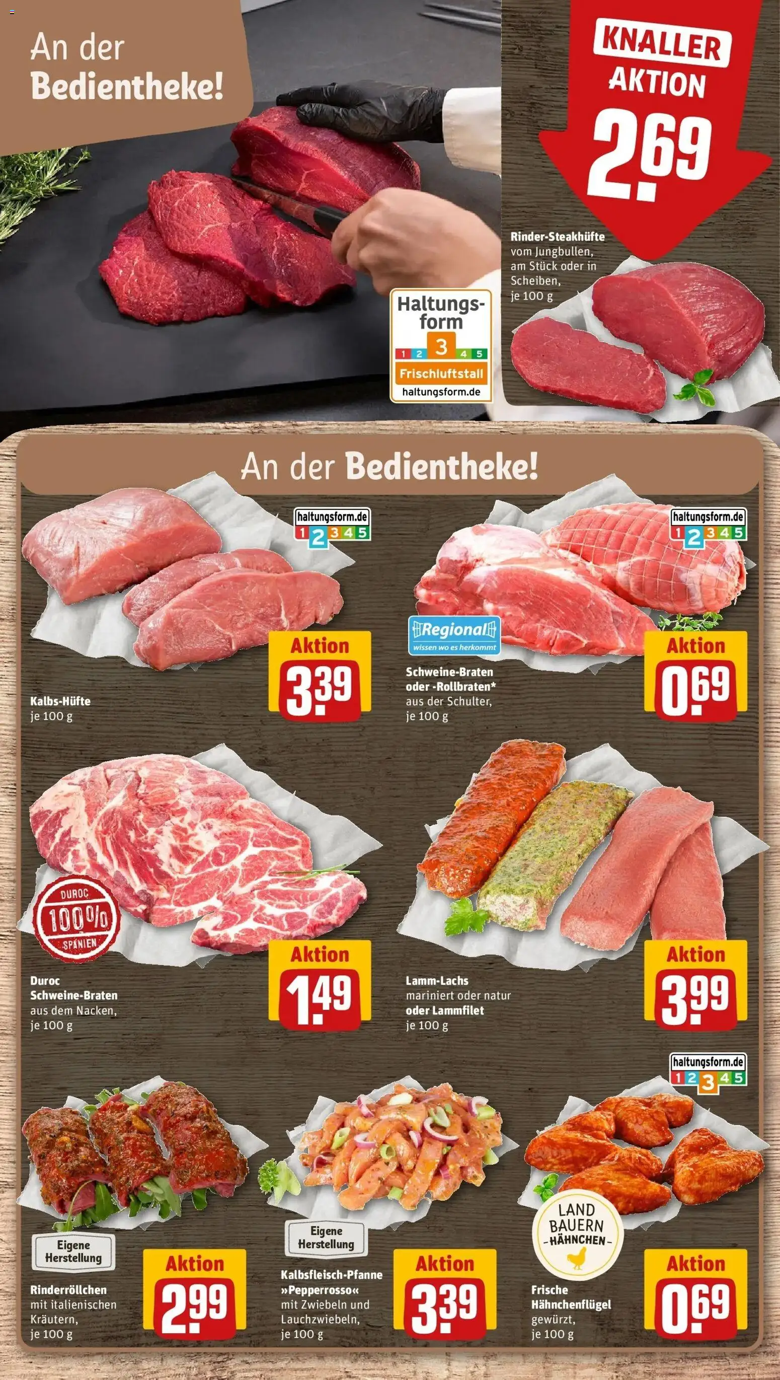 REWE Prospekt ab 12.10.2026 zum Blättern » Angebote | Seite: 6 | Produkte: Hahnchen, Zwiebeln