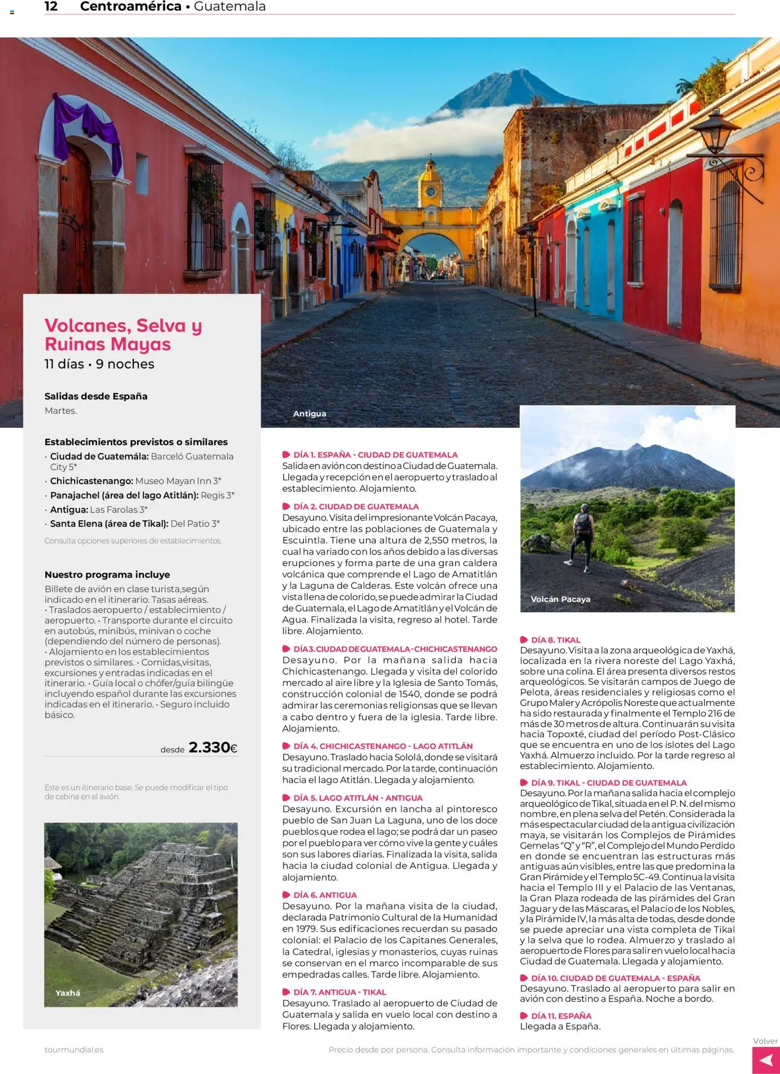 Viajes El Corte Inglés Centroamérica y Sudamérica │ válido desde el 01/01/2026 | Página: 11 | Productos: Flores, Marco