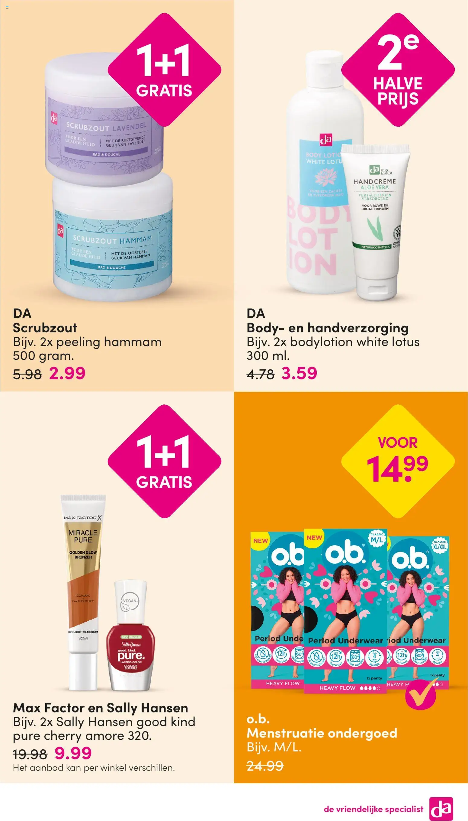{H1} | Pagina: 11 | Producten: Panty, Bad, Douche, Bronzer