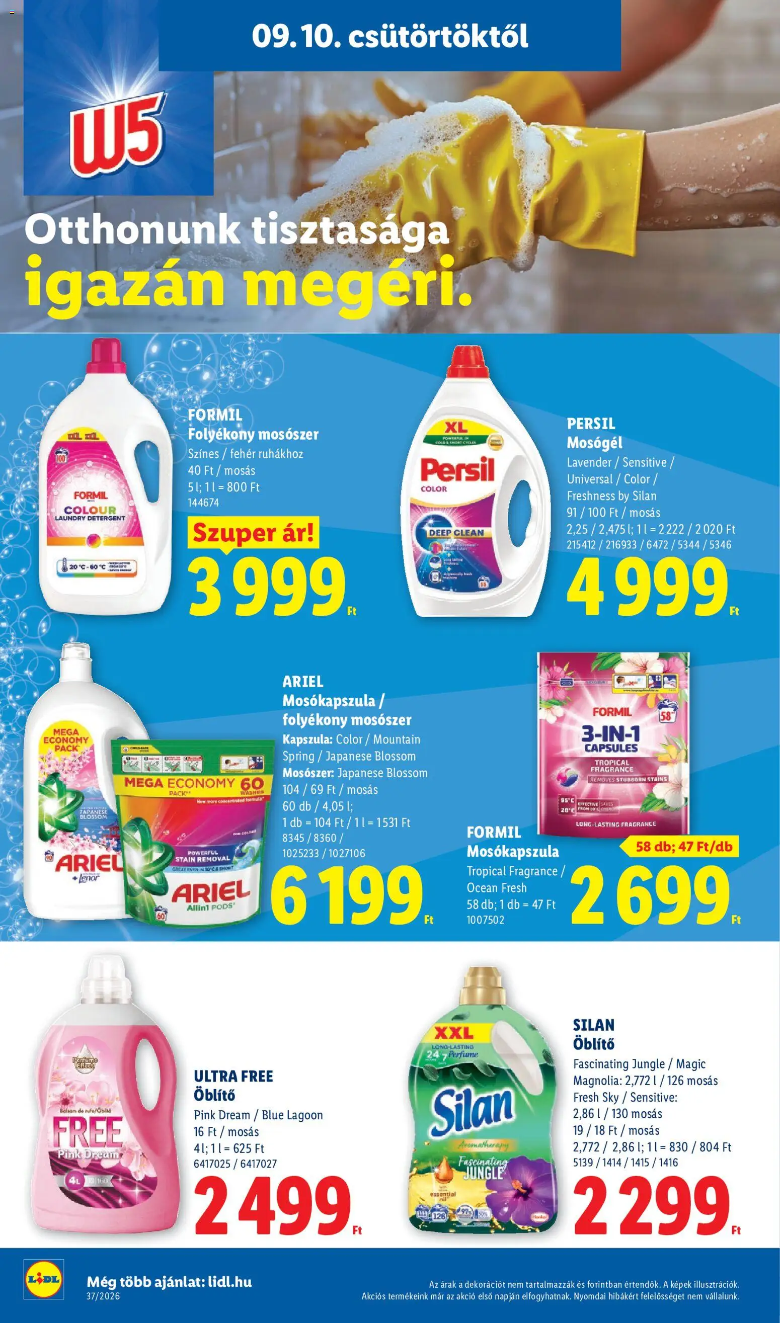 Lidl akciós ujság - amely érvényes a következő dátumtól: 2026.09.10. | Oldal: 22
