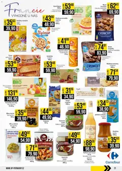 Náhled letáku Jip leták - Cash & Carry od 22.07.2026 | Strana: 21 | Produkty: Cornflakes, Máslové sušenky, Čokoláda, Olivy