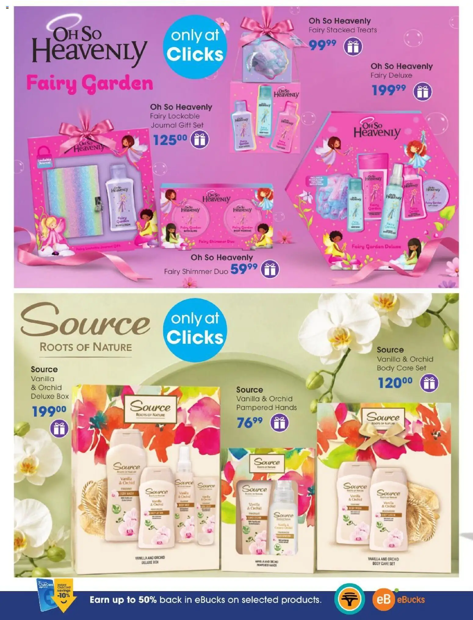 New Clicks catalogue – valid from 27/10/2026 | Page: 50 | Products: Vanilla, Box