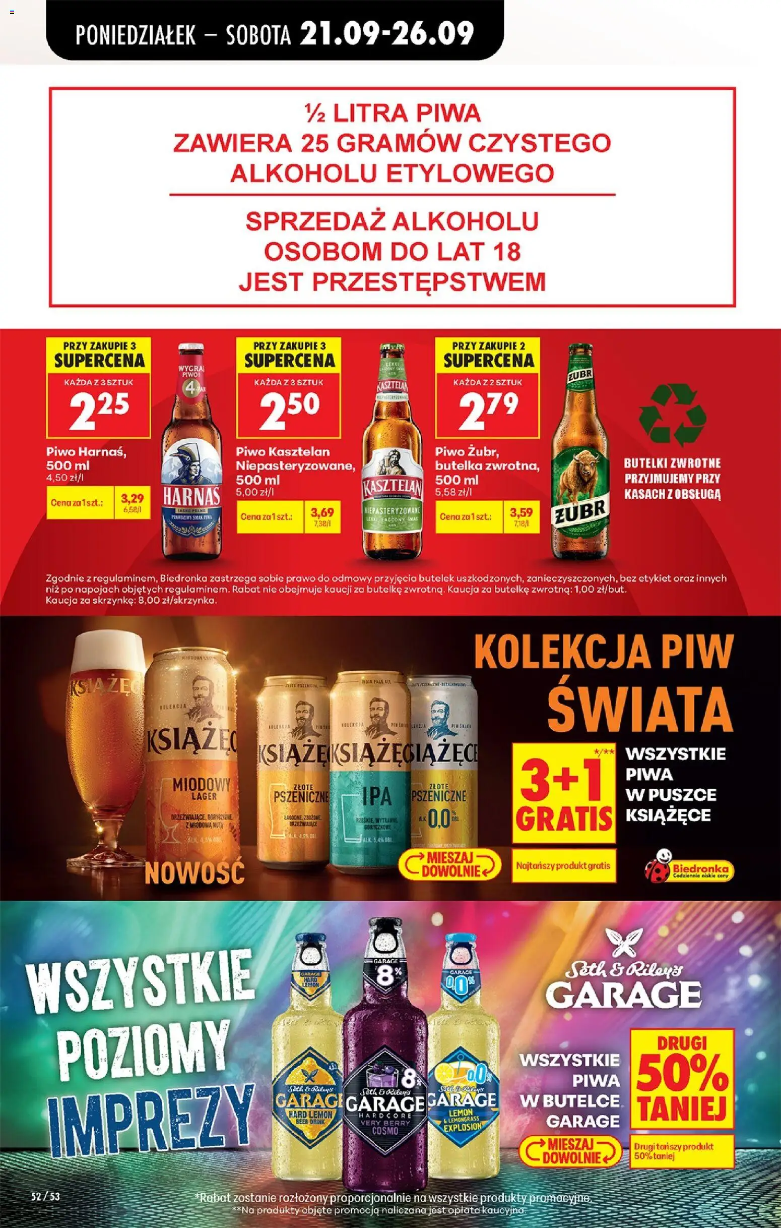 Biedronka Polsko leták od 21.09.2026 | Strana: 90 | Produkty: Zubr