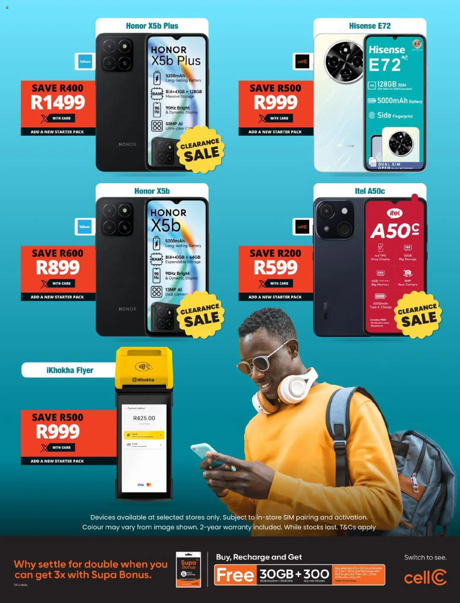 New Checkers catalogue – valid from 24.05.2026 | Page: 6 | Products: Sim, Camera, Battery, Switch