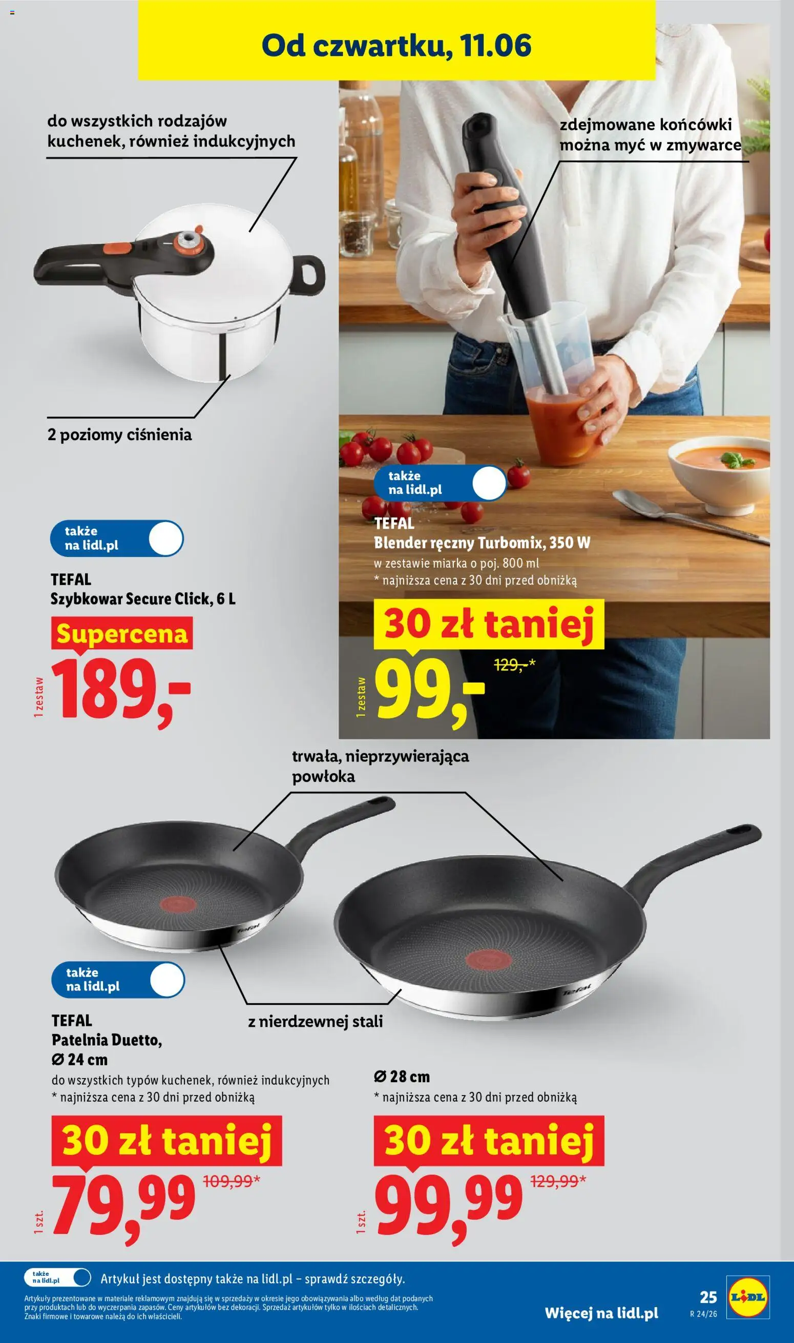 Lidl Polsko katalog od 08.06.2026 | Strana: 29 | Produkty: Tefal