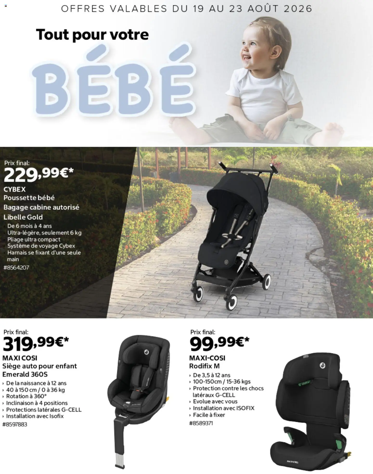 {H1} | Page: 1 | Produits: Bagage, Siège auto