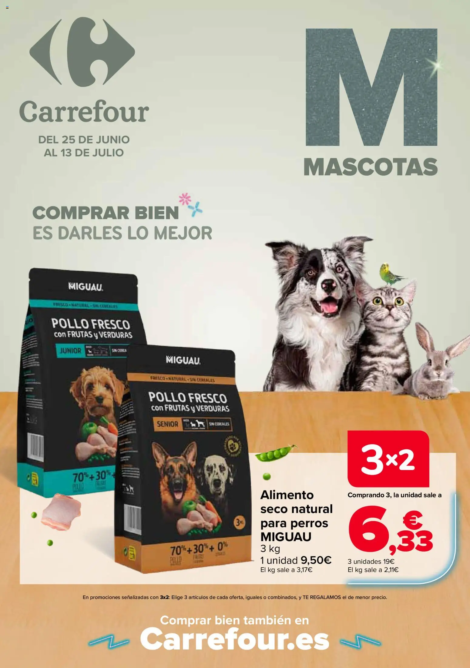 Carrefour Mascotas │ válido desde el 25/06/2026 | Página: 1 | Productos: Cereales