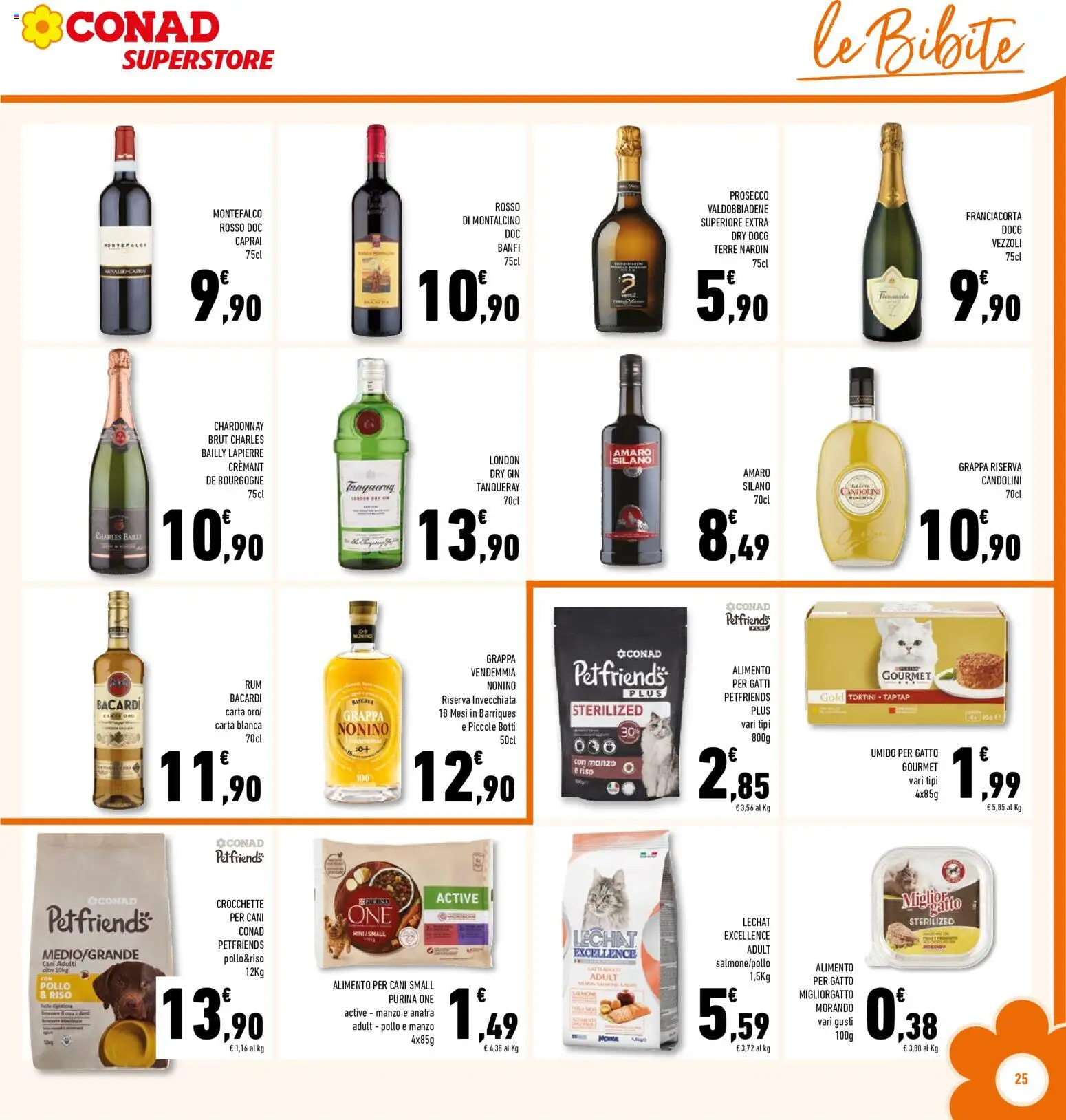 Volantino Conad del 20.05.2026 | Pagina: 25 | Prodotti: Riso, Manzo, Prosecco, Rum