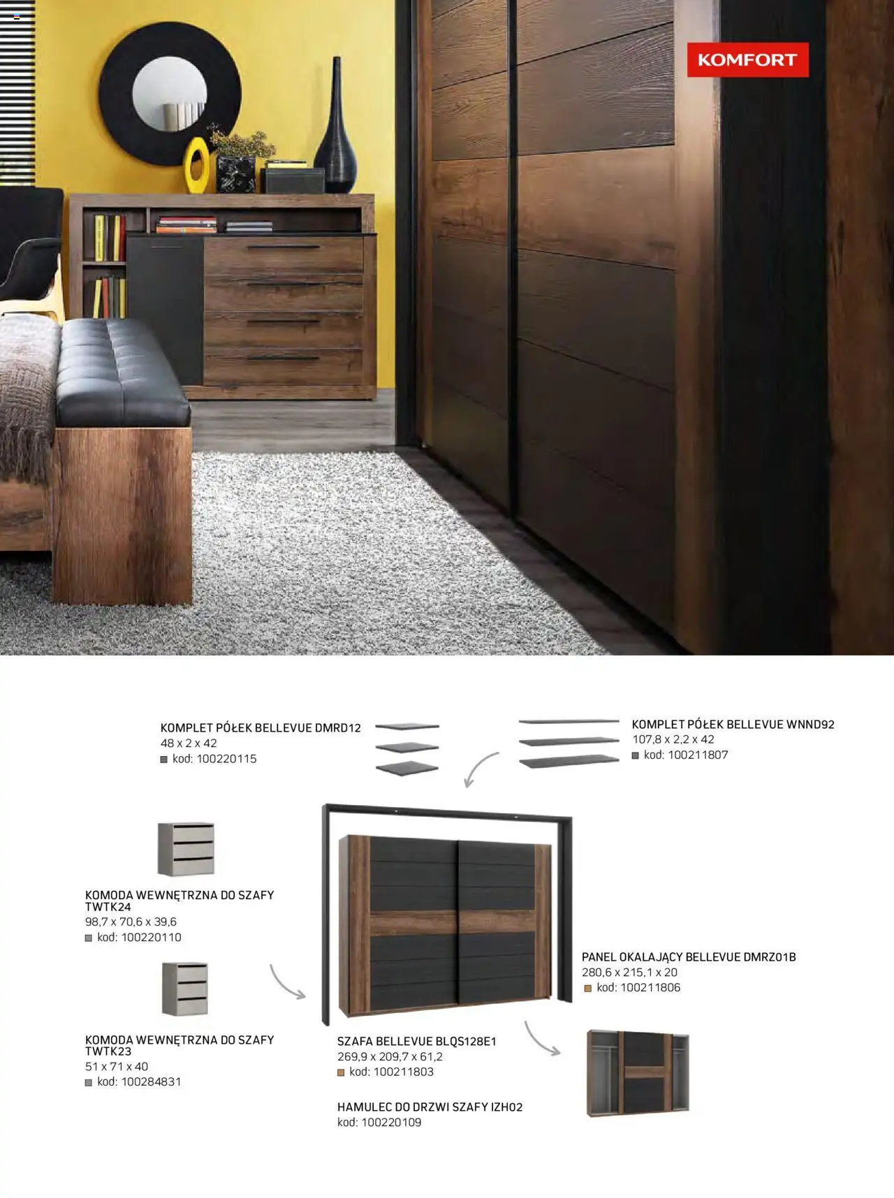 Komfort Gazetka - Katalog Meble od 01.09.2024 | Strona: 57