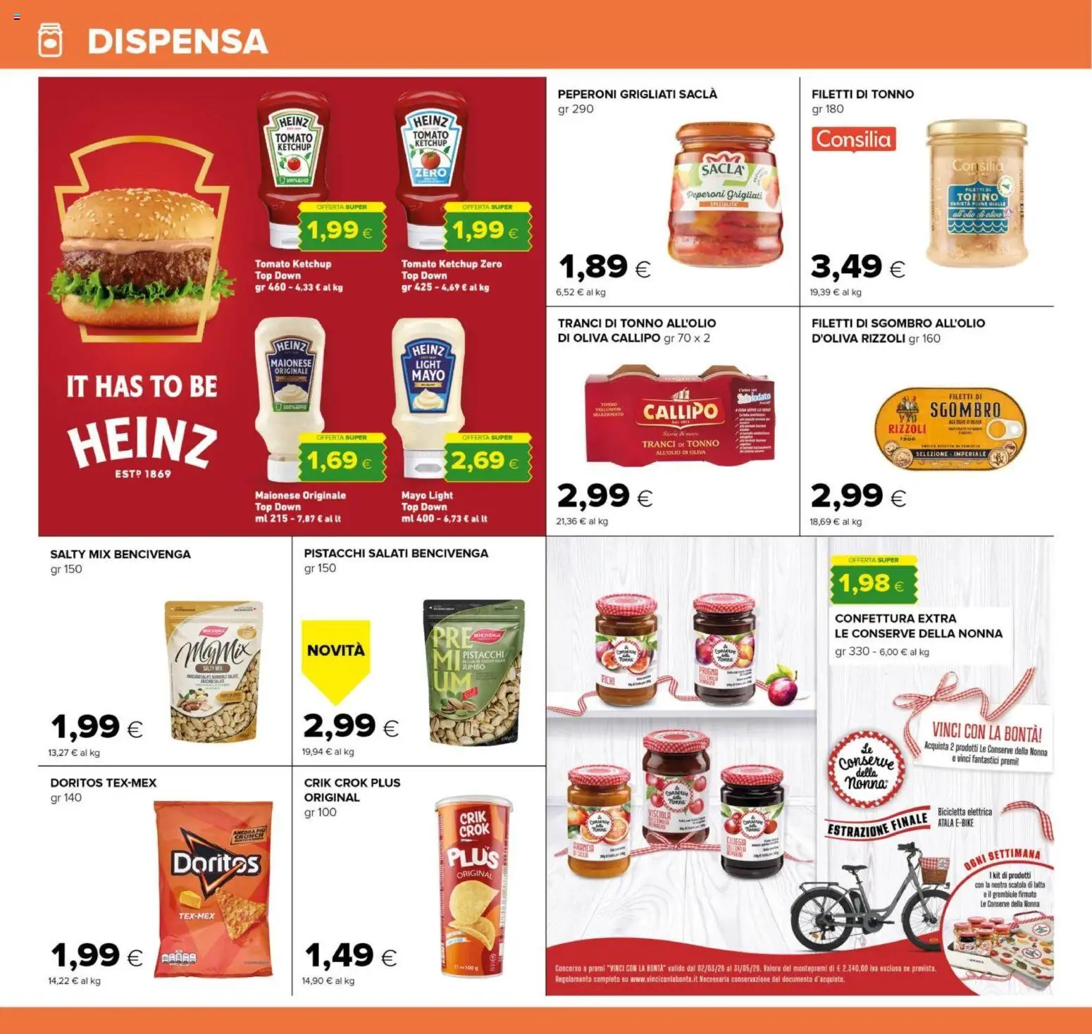 Volantino Oasi del 20.05.2026 | Pagina: 20 | Prodotti: Maionese, Sgombro, Grembiule, Scatola