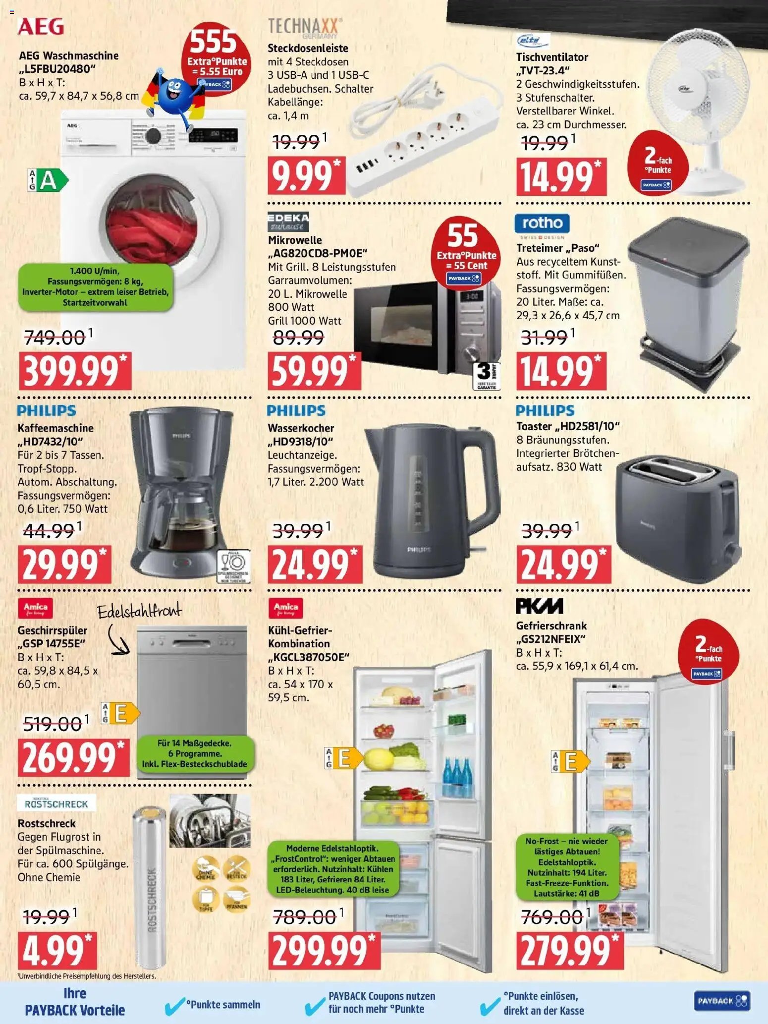 Marktkauf Prospekt Prenzlau – gültig ab 08.06.2026 | Seite: 11 | Produkte: Philips, AEG, Geschirrspüler, Grill