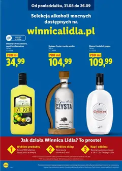 Pogląd oferty "Lidl Katalog alkoholi mocnych" - ważna od 31.08.2026 | Strona: 28 | Produkty: Rum, Gin