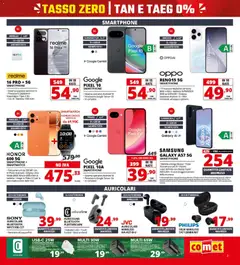 Anteprima del volantino Comet volantino valido a partire dal 16/07/2026 | Pagina: 3 | Prodotti: Samsung Galaxy, Smartwatch, Batteria, Caricabatterie